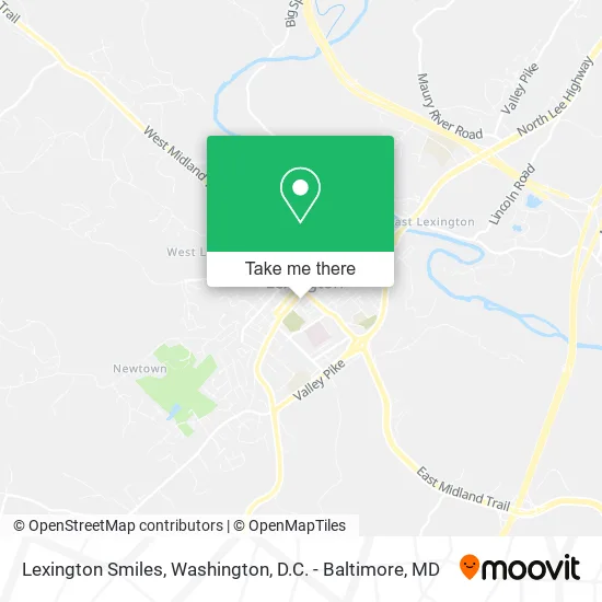 Lexington Smiles map