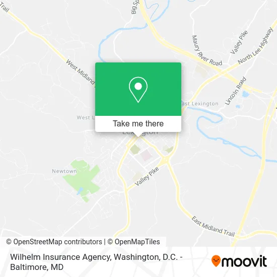 Wilhelm Insurance Agency map