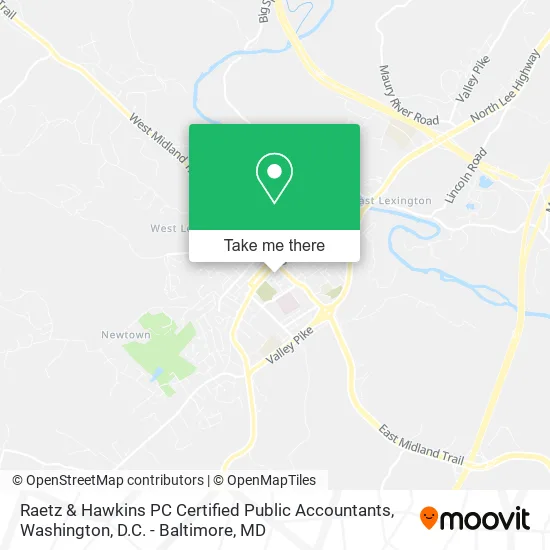 Raetz & Hawkins PC Certified Public Accountants map