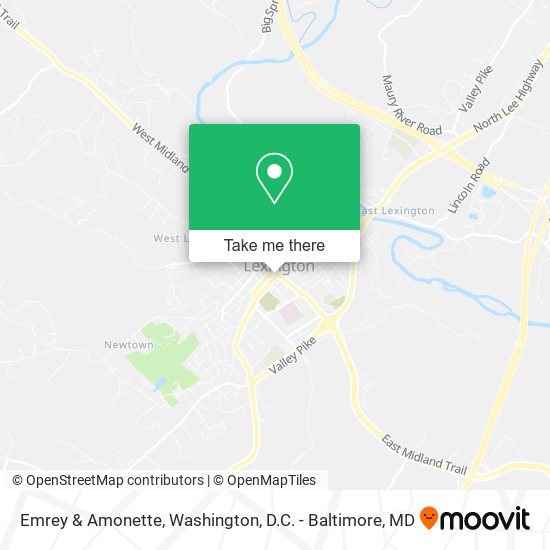 Emrey & Amonette map