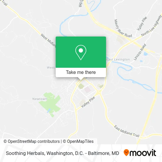 Soothing Herbals map