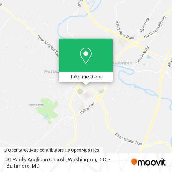 Mapa de St Paul's Anglican Church