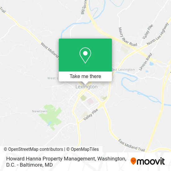 Howard Hanna Property Management map