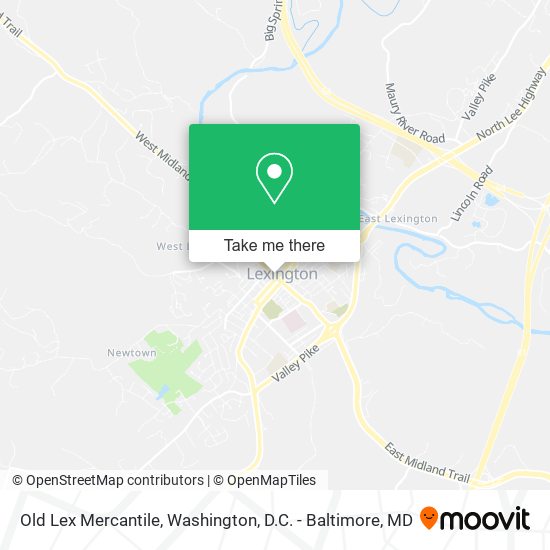 Old Lex Mercantile map