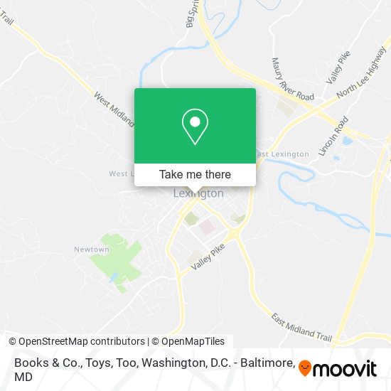 Books & Co., Toys, Too map