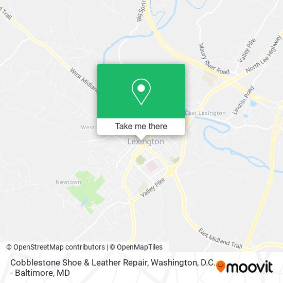 Mapa de Cobblestone Shoe & Leather Repair