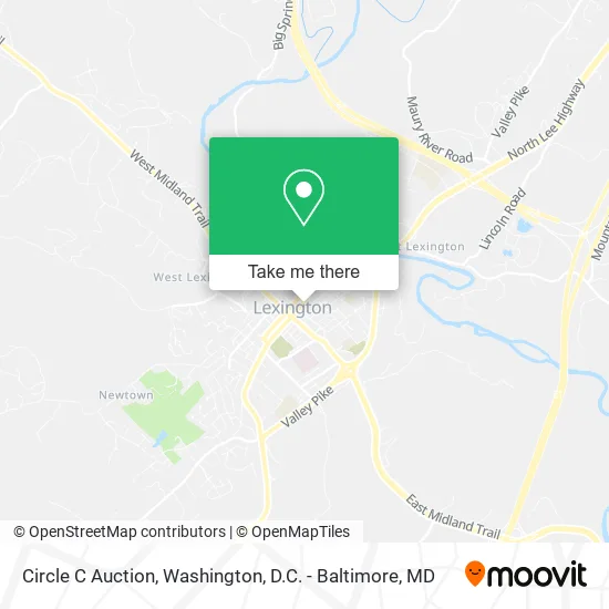 Mapa de Circle C Auction