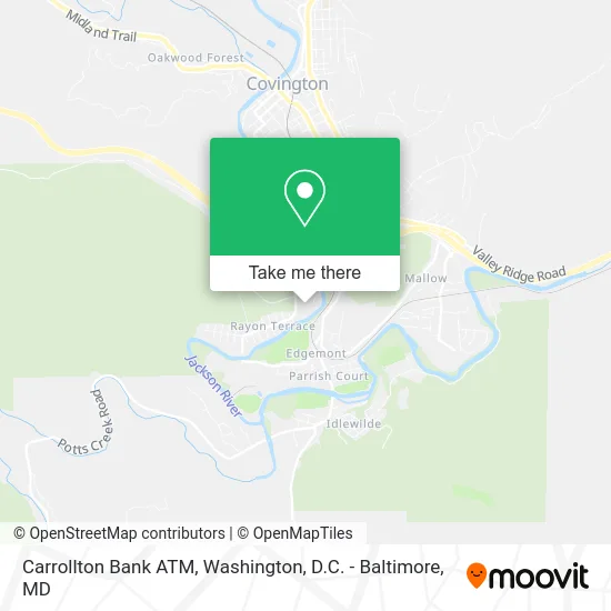 Carrollton Bank ATM map