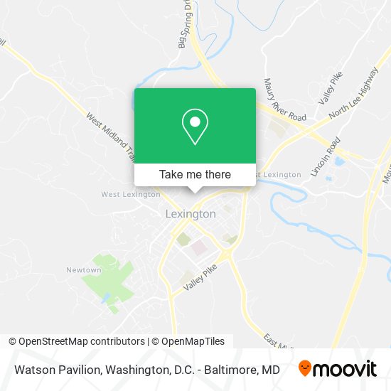 Watson Pavilion map