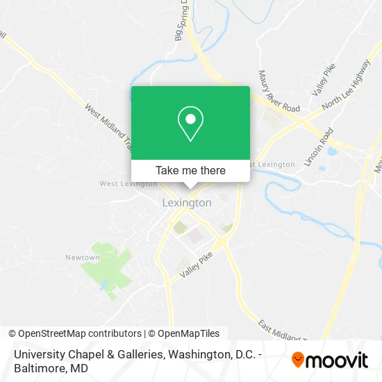 Mapa de University Chapel & Galleries
