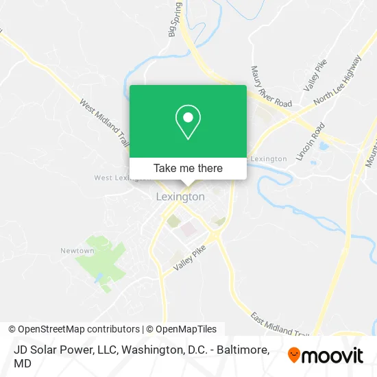 Mapa de JD Solar Power, LLC