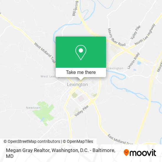 Mapa de Megan Gray Realtor