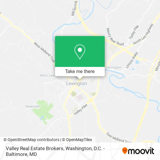 Mapa de Valley Real Estate Brokers
