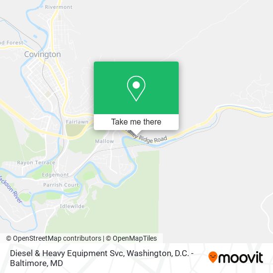Diesel & Heavy Equipment Svc map