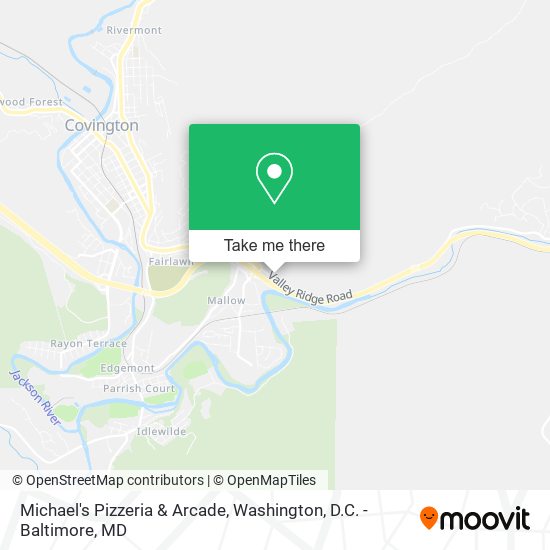 Mapa de Michael's Pizzeria & Arcade