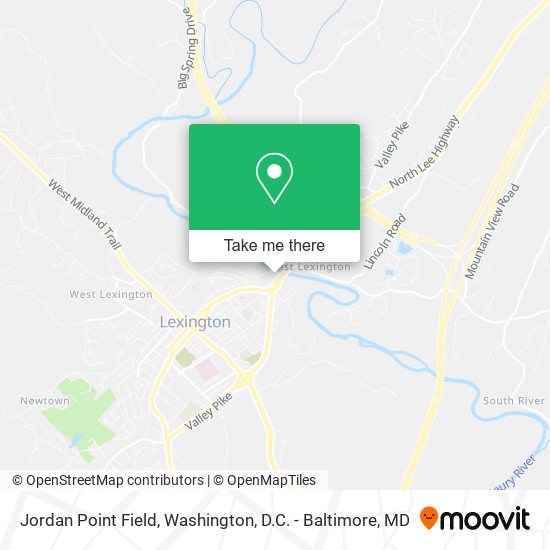 Jordan Point Field map