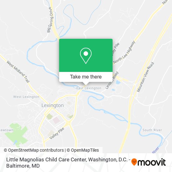 Mapa de Little Magnolias Child Care Center