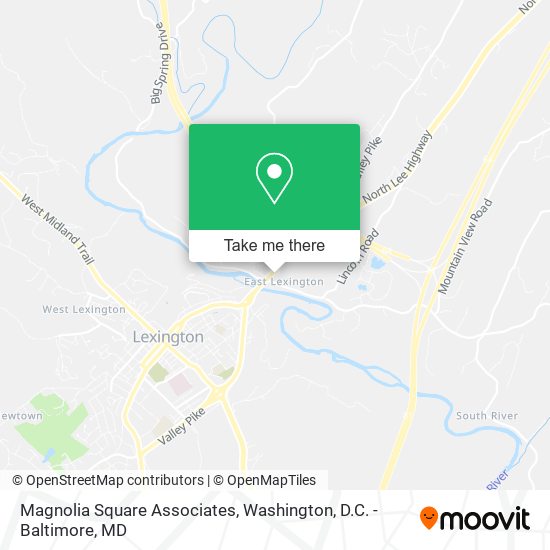 Mapa de Magnolia Square Associates
