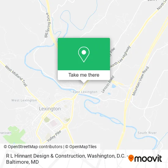 R L Hinnant Design & Construction map