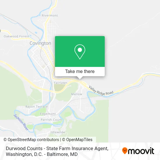 Durwood Counts - State Farm Insurance Agent map