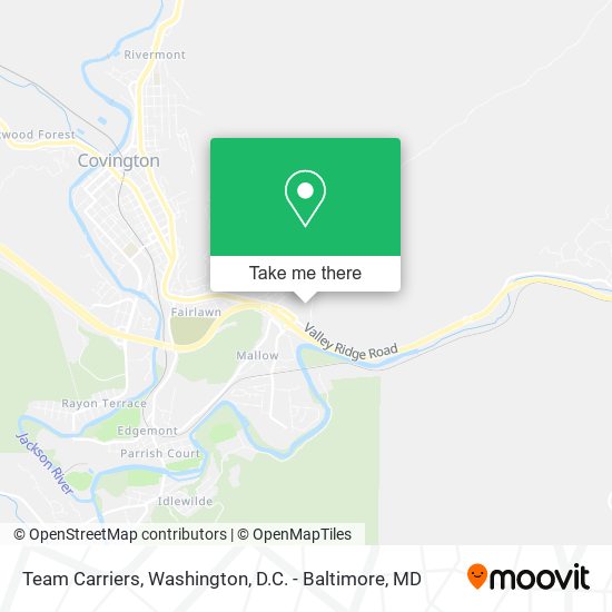 Team Carriers map