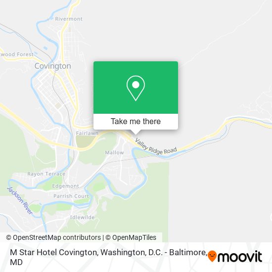 Mapa de M Star Hotel Covington