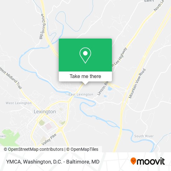 YMCA map