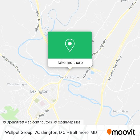 Mapa de Wellpet Group