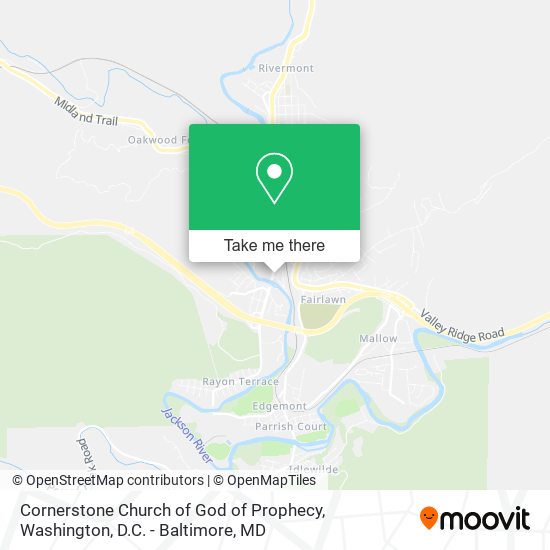 Cornerstone Church of God of Prophecy map