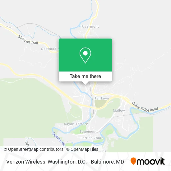 Verizon Wireless map