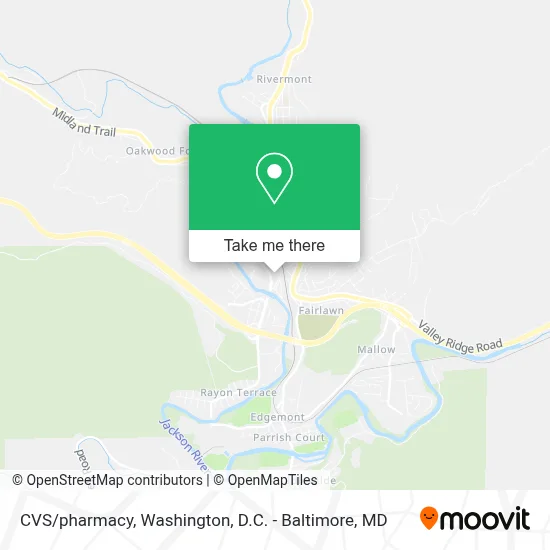CVS/pharmacy map