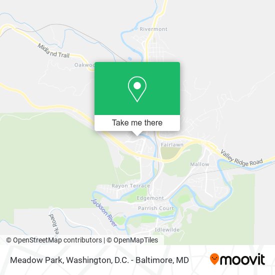 Meadow Park map