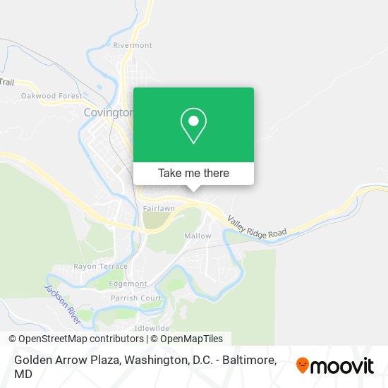 Golden Arrow Plaza map