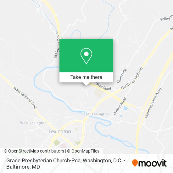 Mapa de Grace Presbyterian Church-Pca