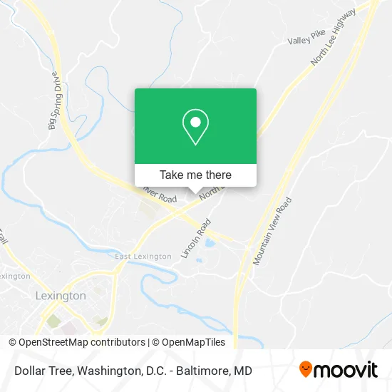 Dollar Tree map