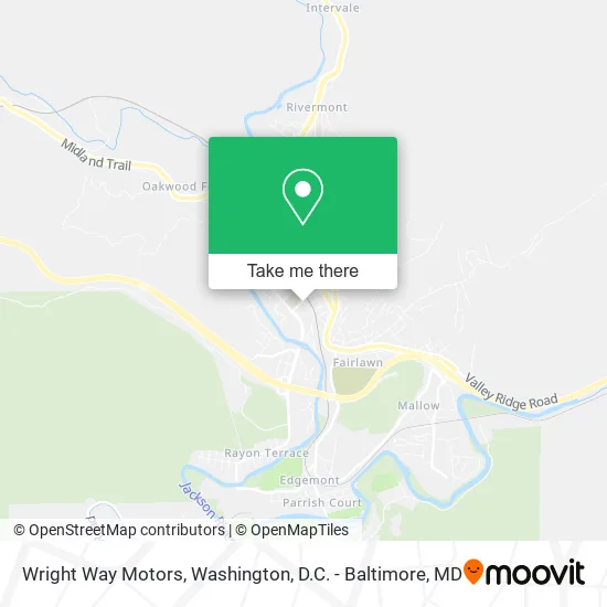 Wright Way Motors map