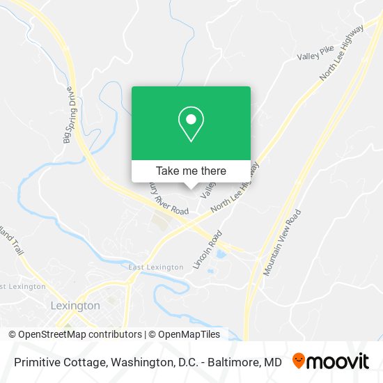 Primitive Cottage map