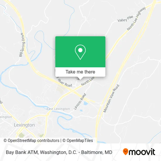 Bay Bank ATM map