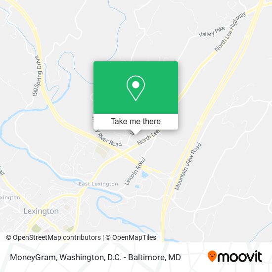 MoneyGram map