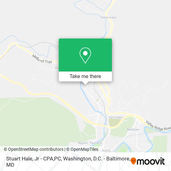 Mapa de Stuart Hale, Jr - CPA,PC