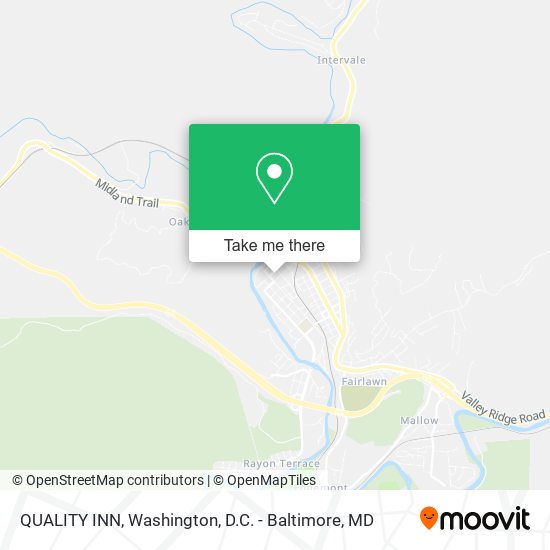 QUALITY INN map