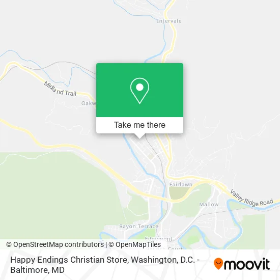 Happy Endings Christian Store map