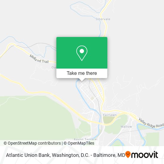 Mapa de Atlantic Union Bank