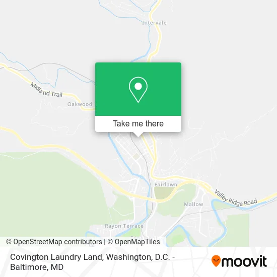 Covington Laundry Land map