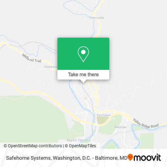 Mapa de Safehome Systems