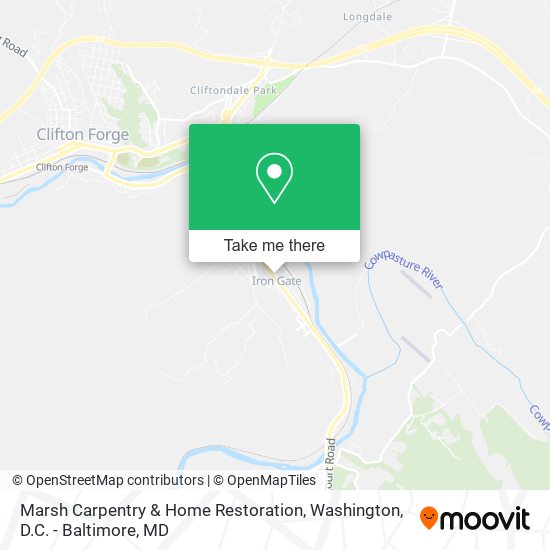 Marsh Carpentry & Home Restoration map