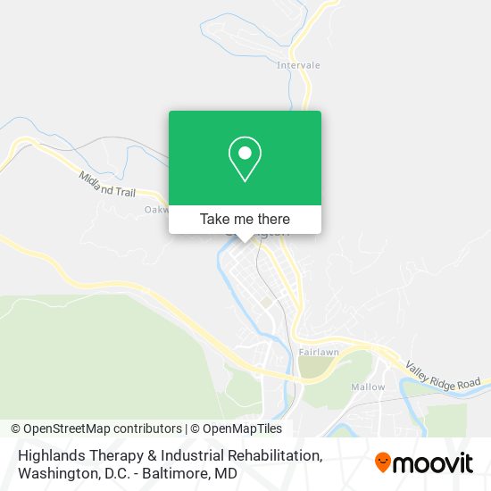 Highlands Therapy & Industrial Rehabilitation map