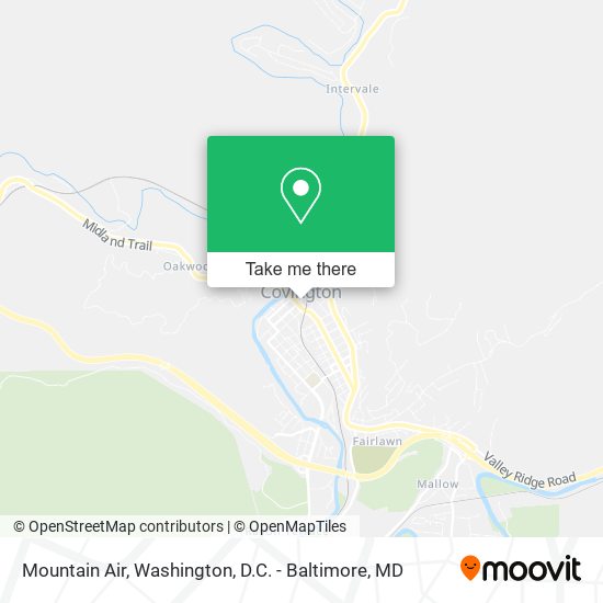 Mountain Air map