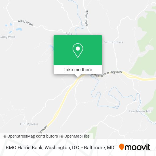 Mapa de BMO Harris Bank