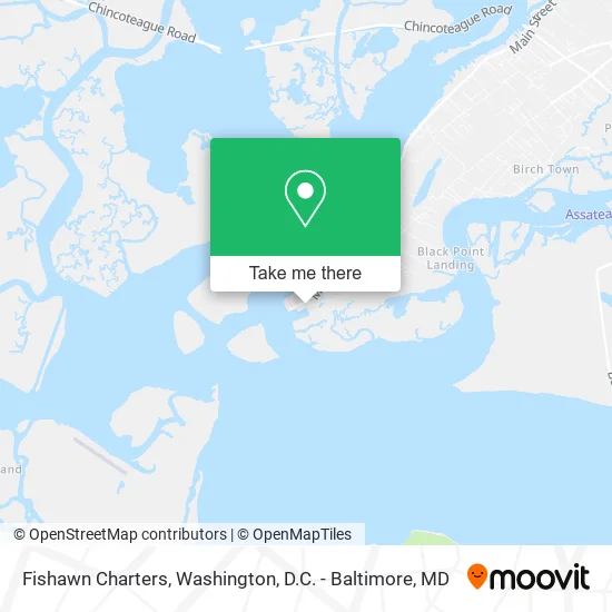 Fishawn Charters map